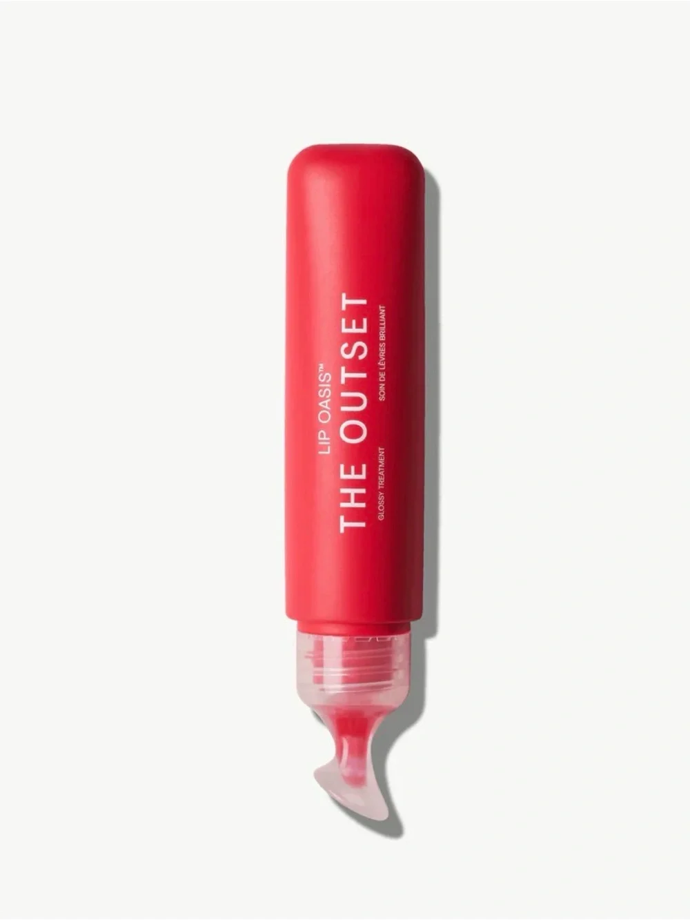 The Outset Lip Oasis Glossy Treatment — Sun Kiss (Red)